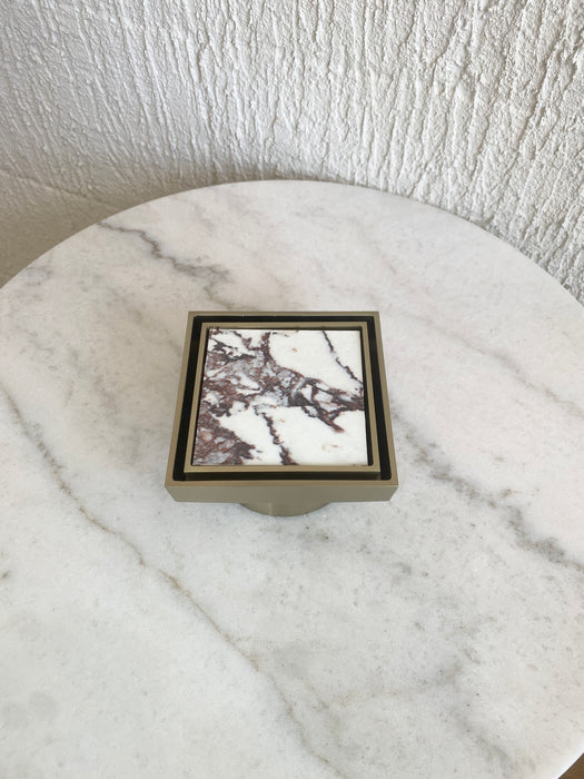 RENOX TILE-INSERT FLOOR WASTE - FRENCH GOLD