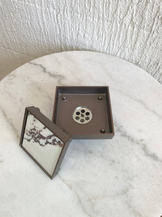 RENOX TILE-INSERT FLOOR WASTE - ANTIQUE