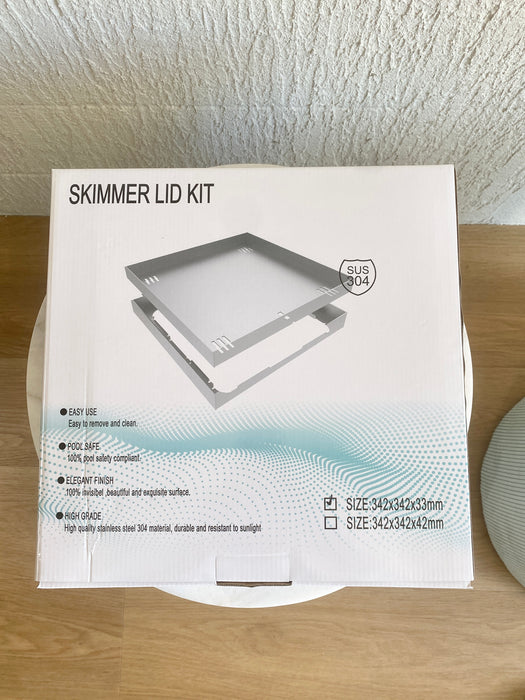 Stainless Steel Skimmer Lid – Inlay Tray System